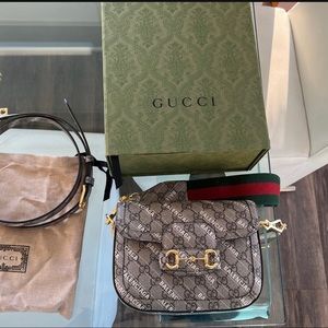 Gucci Hacker 1955 Horsebit shoulder bag (unisex)
